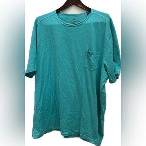 TOMMY BAHAMA MENS XXL COTTON CREW NECK SHORT SLEEVE FRONT POCKET T-SHIRT TEE